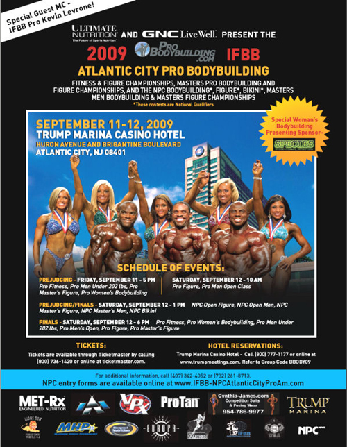 2009 Atlantic City Pro Poster