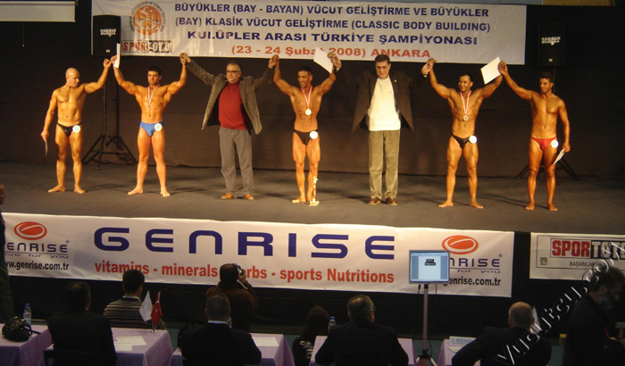 2008 Türkiye Kulüpler Arası Vücut Geliştirme Yarışması